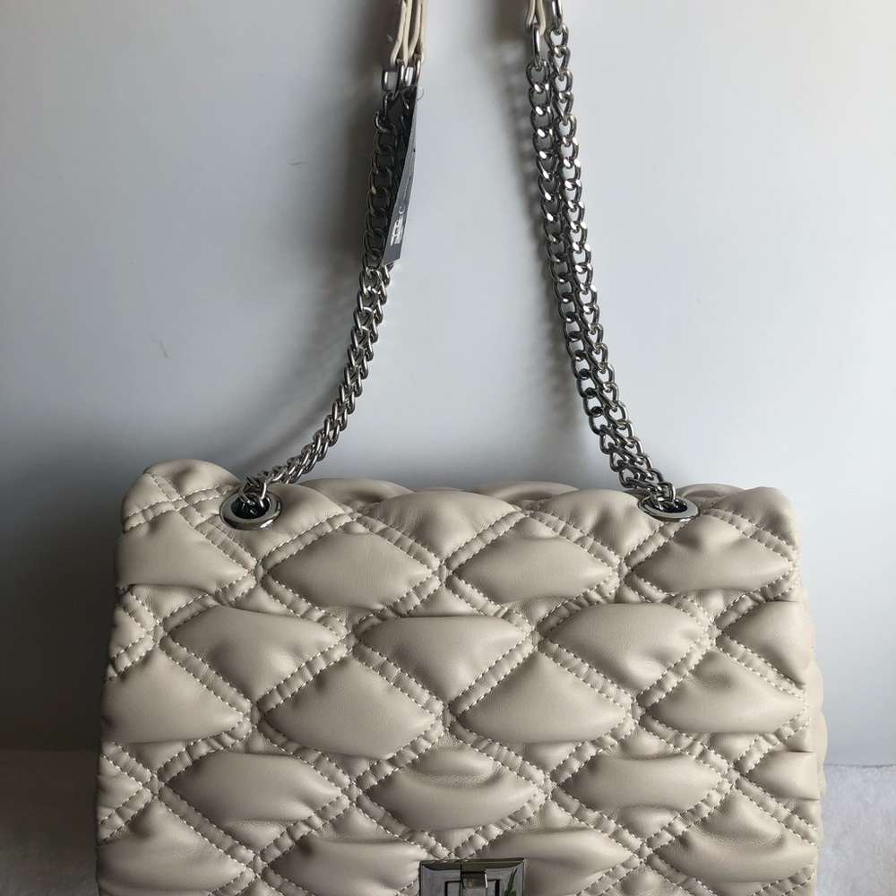 INC International Concepts Ajae Quilted Flap Crossbody, NWT